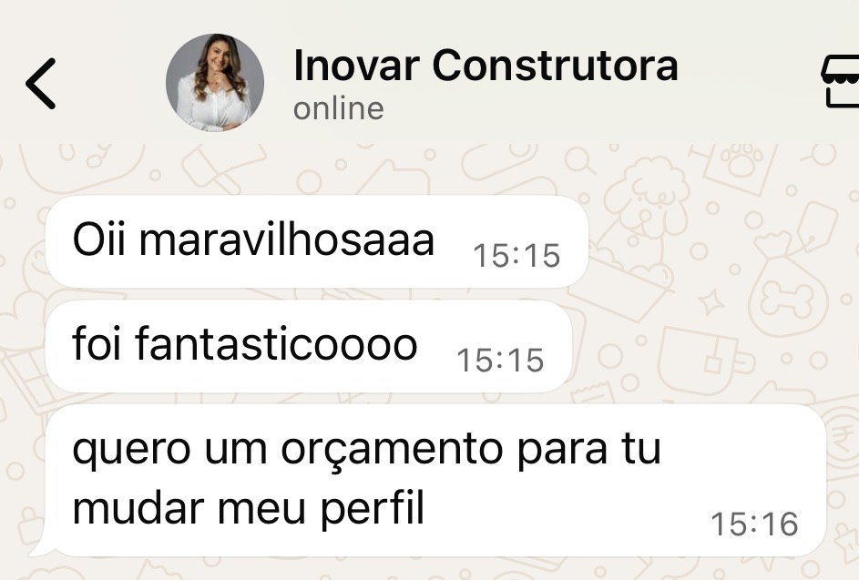 Depoimento de aluna