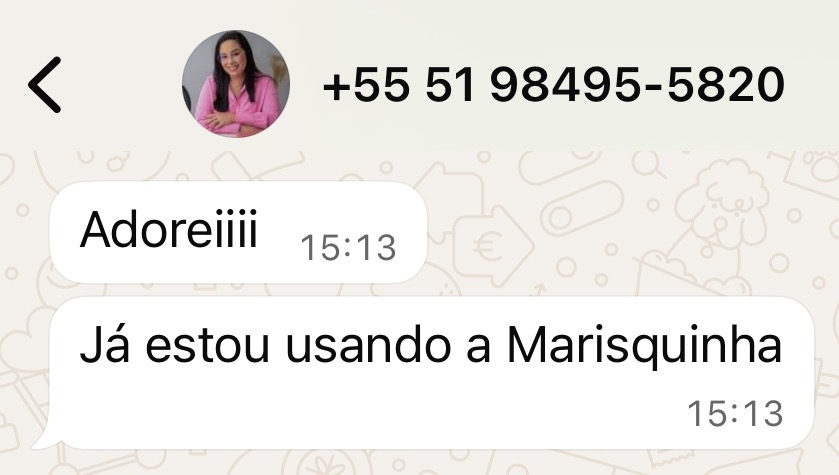Depoimento de aluna