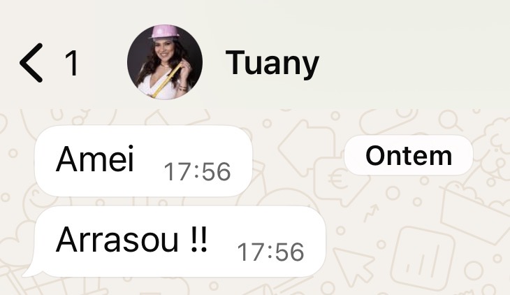 Depoimento de aluna